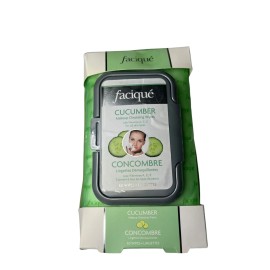 Facique Cucumber Makeup Cleansing Wipes with Vitamins A,C,E (For all skin types)