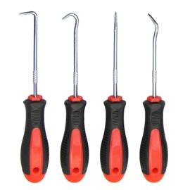 NyxSeat Set of 4 Screwdrivers, Car Tyre Repair Tool, Manhole Cover Lifter, Metal Lever Tool, Nail Puller, Suitable for Car Workshop, Decwangouluosidao