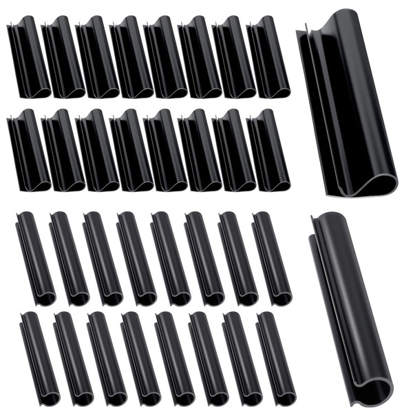 48 Pack Winter Pool Cover Clips for Above Ground Pools-