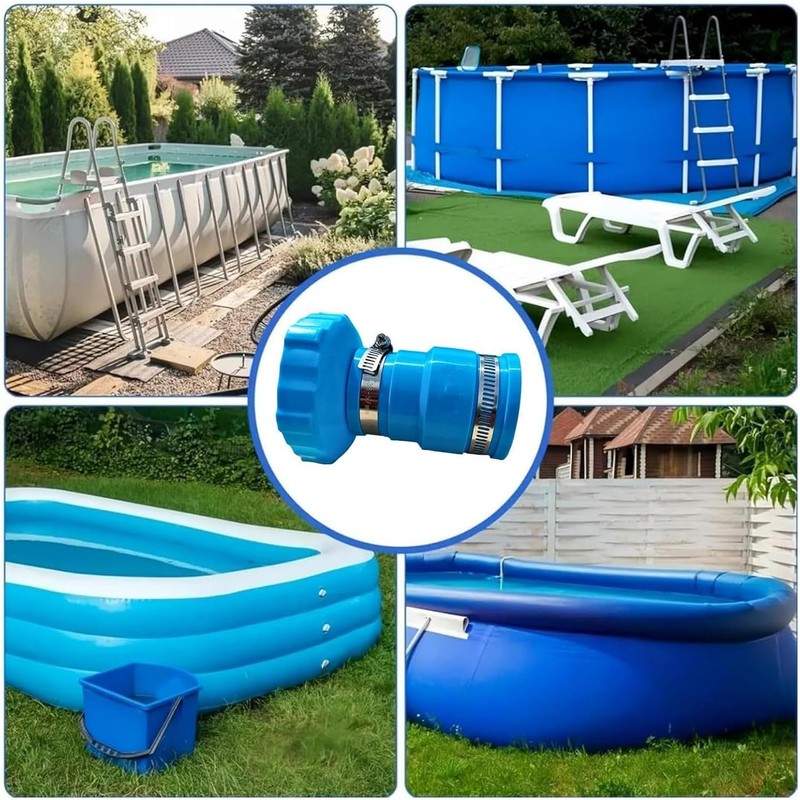 Adaptador de Manguera para Aspiradora para Piscina Accesorio conexión