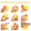 Xujinsongg 12 Pcs Foam Balls, Foam Tennis Balls, Sponge Balls,