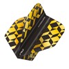RED DRAGON Hardcore Premium Gold & Black Geometric Dart Flights