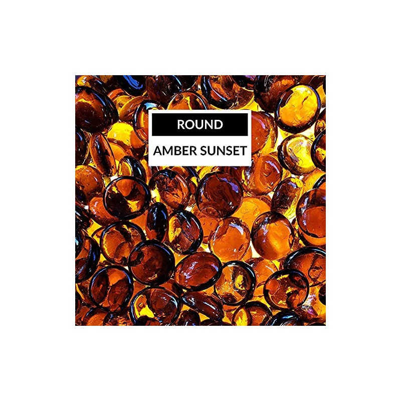 Bond Manufacturing 67986 10lb LavaGlass Round Fire Pit Dispersion Glass,