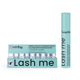 EVERBY | Lash Me Wimpern- und Augenbrauenserum 3,5 ml, verlängerndes und stärkendes Wimpernserum mit Peptid-Komplex, hergestellt in Italien