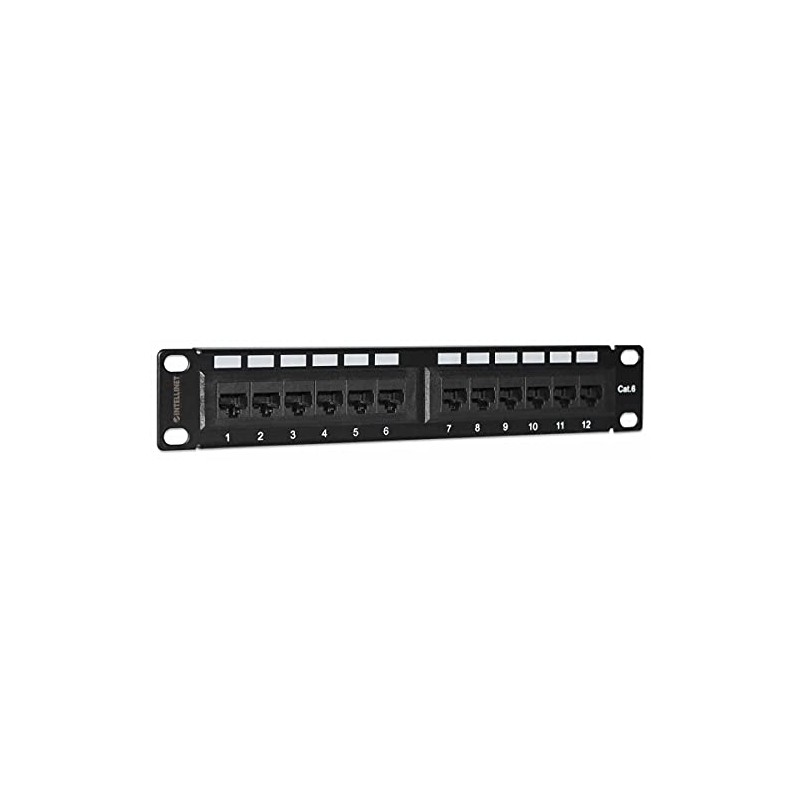 10In Cat6 Patch Panel