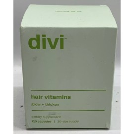 Divi Hair Growth Supplement for Men and Women - Clinically Developed (Mfg.11/23)