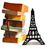 Cute Eiffel Tower Desk Holder Book Organizer Metal Decorative Bookend