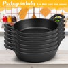 Ziliny Mini Cast Iron Skillets 6.3 x 6.3 x 1.5