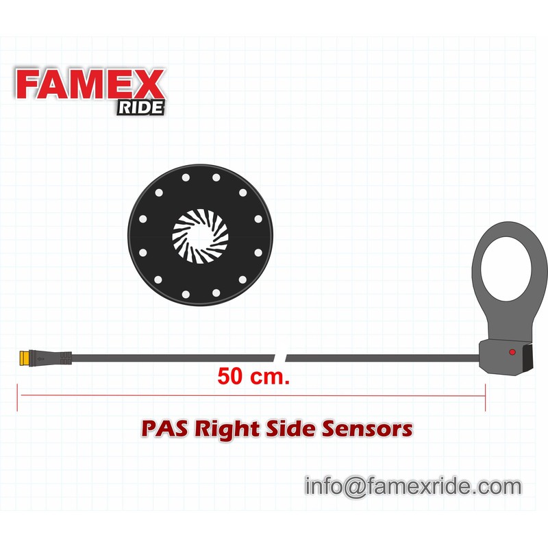 FAMEX RIDE E-Bike PAS Pedals Sensor Power Assist Sensor Waterproof