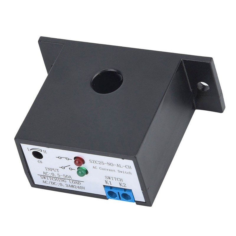 SZC25-NO AL-CH Self Supply Adjustable Normally Open AC Current Sensing