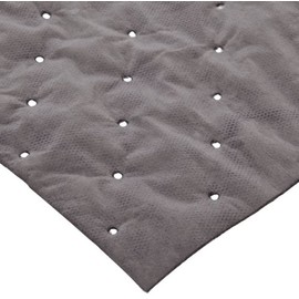 SpillTech GPL100M Polypropylene Universal MultiLaminate Mediumweight Mat Pad, 19" Length x 15" Width, Gray (Pack of 100)