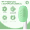 Lapfoon - Juego de 6 fundas para cepillo de dientes,