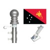 3x5 Papua New Guinea Flag and Flagpole Set International 3x5