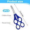 OUDQFCJ 2 x therapist scissors, children's learning scissors, therapist scissors