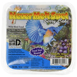 Pine Tree Farms 3011 Berry Never Melt Suet Dough, 12 Ounce