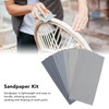 15Pcs Sandpaper Set 2000 3000 5000 7000 10000 Grit Silicon