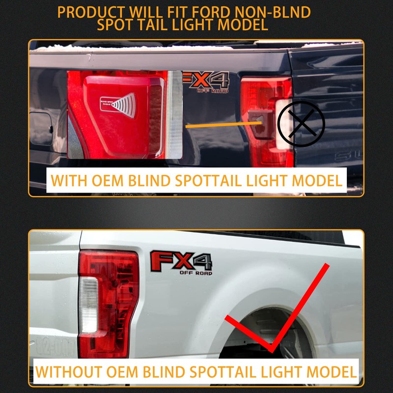 Right Passenger Side Rear Tail Light Assembly Compatible With 2017-2019