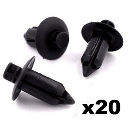 WerFamily Push Type Cowl Clip Nylon Retainer Fastener A 19231 91505-SL0-003 for Honda