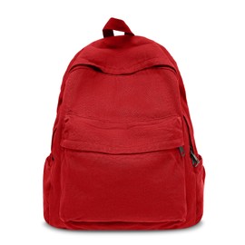 Boziee Canvas Backpack Women's Daypacks City Backpack Backpacks Backpack Handbags School Backpack for Women Girls Teenagers School Travel Work Everyday Unisex, red