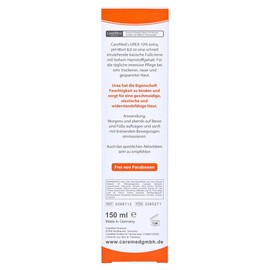 CareMed Products GmbH CAREMED Urea 10 Extra Basic Foot Cream 150 ml Cream