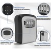 GOOPOOL Key Safe with Number Code, Key Safe for Home,