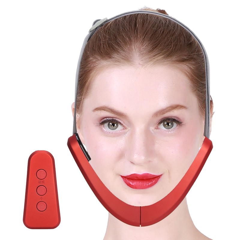 Electric Face Lifting Firming Device V-Face Shaping Slimming Vibration Massager