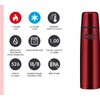 Thermos Light & Compact Beverage Bottle, 1 L, Cranberry Red,