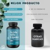 Ácido Alfa Lipoico Cúrcuma Momosie Suplemento Antioxidante Vegano Hombre Mujer