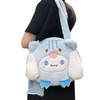 Autumn Winter Plush Underarm Bag Cute Soft Girls JK Uniform