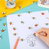 JUNEBRUSHS 150Pcs Rainbow Mini Erasers, St. Patrick's Mini Erasers Cute