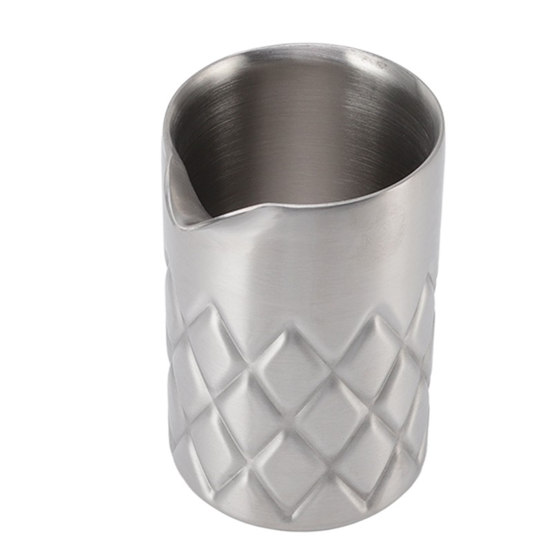 Stainless Steel Mixing Glass Double Wall Unbreakable Rust Protection Cocktail