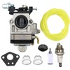 IBVIBV Carburetor Carb Compatible with 46cc Craftsman Backpack Blower CM46BT