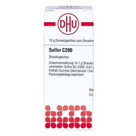 DHU Sulfur C200 Spreading Balls 10g Globules