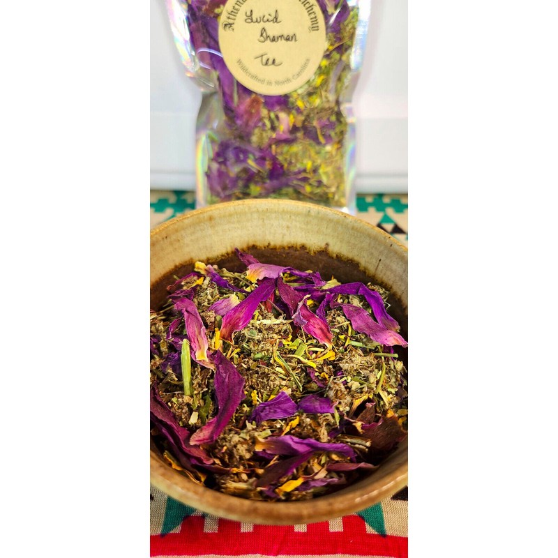 Athena's Herbal Alchemy Lucid Shaman Tea, Handmade, Astral Tea, Lucid