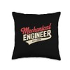 Mechanical Engineer Est. 2025 Graduation Gift Throw Pillow