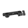 CAMVATE 15mm Dual-Rod Clamp with 1/4"-20 & 3/8"-16 Threads -