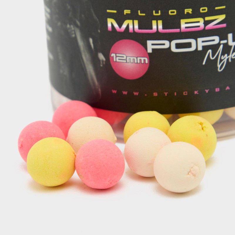 Sticky Baits Fluoro Mulbz Pop-Ups 70g (12mm)