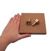 SKIR'CO Pack of 2 Female Thread Barb Brass Fitting 1/2