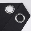 Rooney 2 Panels 100% Blackout Curtains, Thermal Insulated Solid Grommet