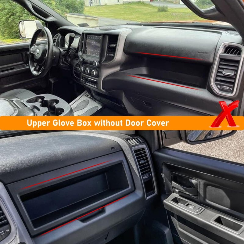 Moonlinks Compatible with Dodge Ram 1500 2500 3500 Glove Box