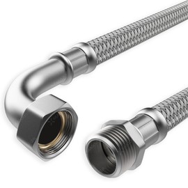 AWM stainless steel flex hose 1/2, 3/4, 1 Inch reinforced hose, connecting hose, sanitary, domestic water works