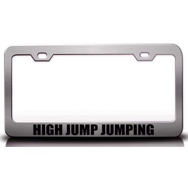 Custom Brother - HIGH Jump Jumping Hobies Sports Metal Car SUV Truck License Plate Frame Ch2 e52