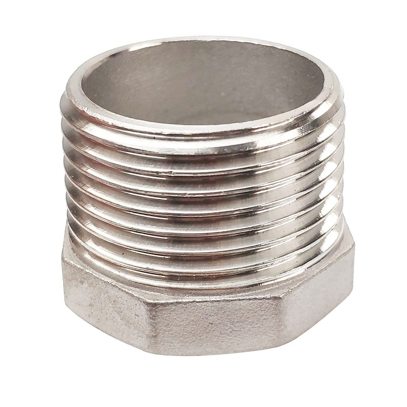 LOZOME 1" Male x 1/2" Female Thread Reducer Bushing Pipe