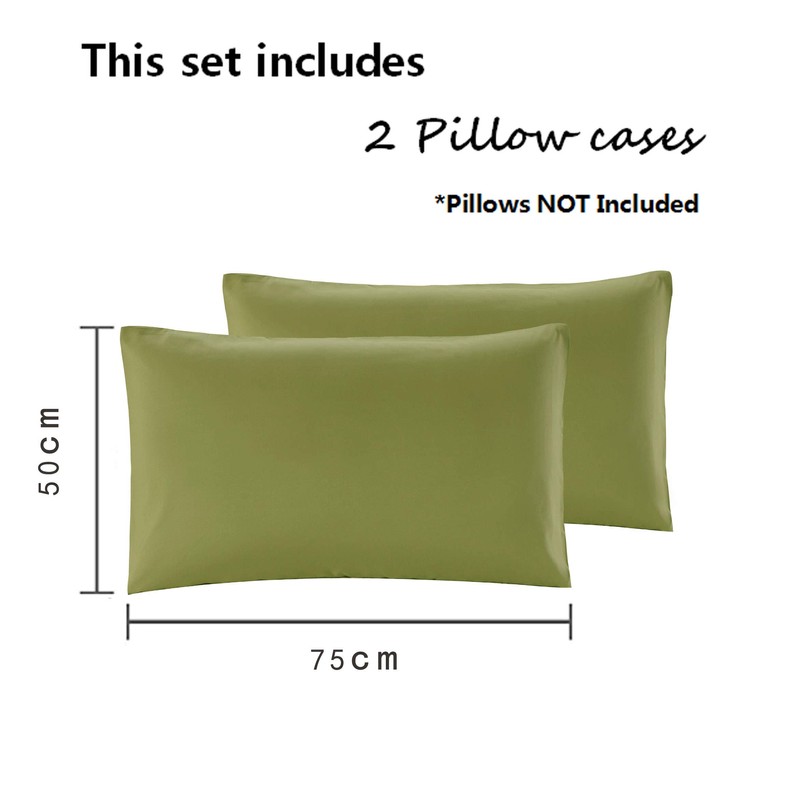 Sonia Moer Super Soft Brushed Microfibre Pillowcases - Non Iron