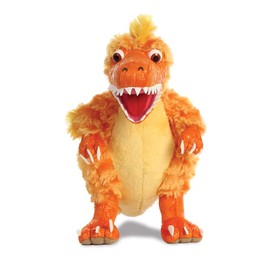 The World of Dinosaur Roar! Dinosaur Boo The Deinonychus Soft Toy, 61235, Orange, Cuddly Toy for Children