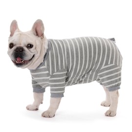 Dog Surgery Recovery Suits, Puppy After Surgery Onesie for Female Dogs, Post Surgical Recovery Onesies French Bulldogs, Small Dogs Pajamas Long Sleeve for Shedding Skin Disease