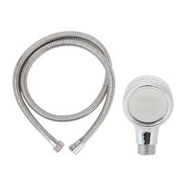 Shampoo Bed Faucet Kit with 120cm Hose M Size Head Shampoo Basin Bowl Faucet Sprayer Set for Salon