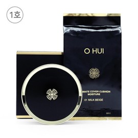 Ohui Ultimate Cover Cushion Moisture (Main + Refill) No. 1 Milk Beige / 오휘 얼티밋 커버 쿠션 모이스처 (본품+리필) 1호 밀크베이지