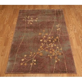 Nourison Somerset Multicolor Rectangle Area Rug, 2-Feet by 2-Feet 9-Inches (2' x 2'9")