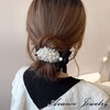 Avance Women's Hair Clip, Pearl, Ribon, Cute, Adult, Popular, Hair